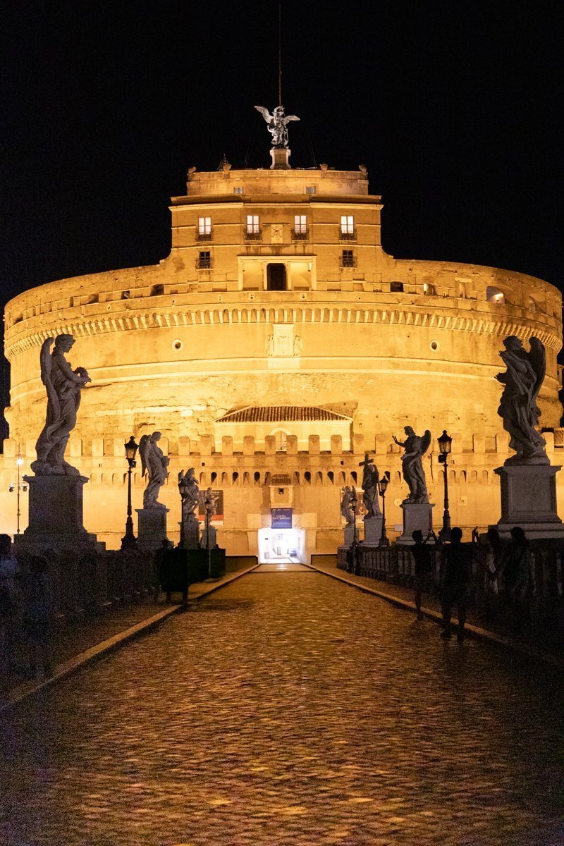 Château Saint Ange de nuit