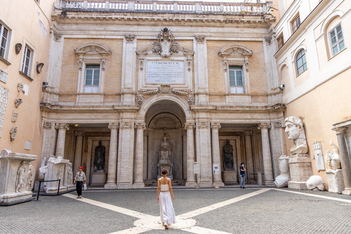 Cour des musées capitolains