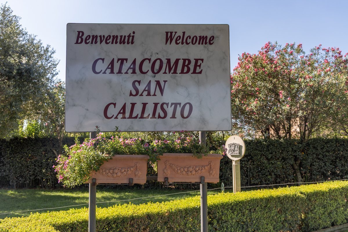 Entrée des Catacombes San Callisto