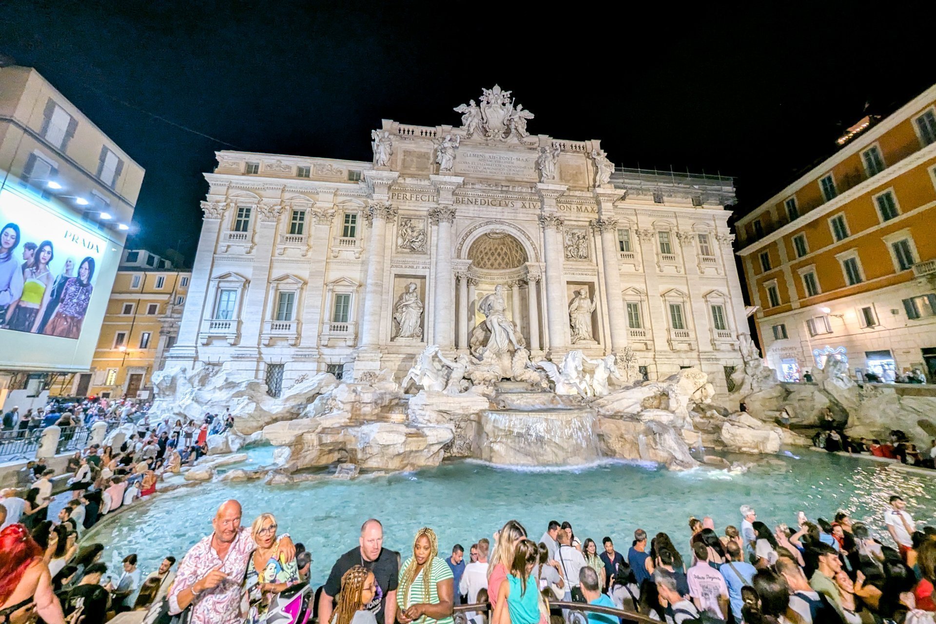 Fontaine de Trevi à Rome