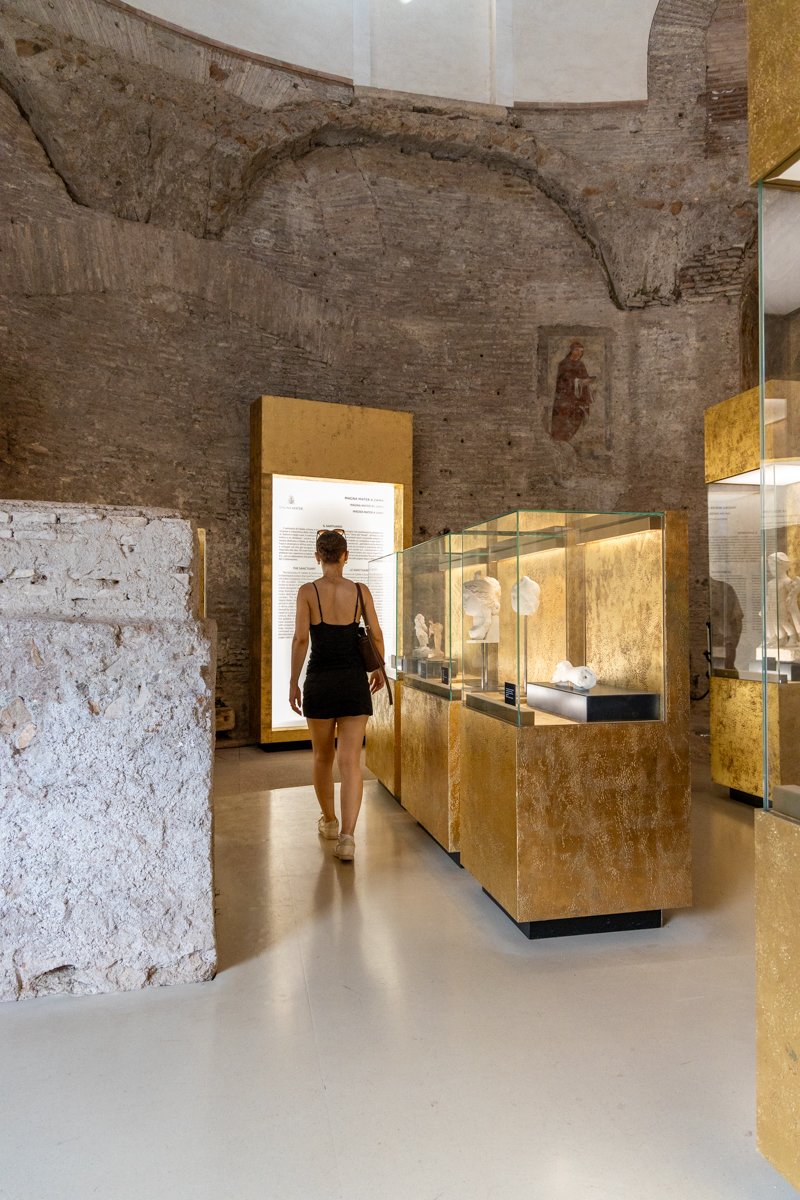 Exposition d'objets archeologiques