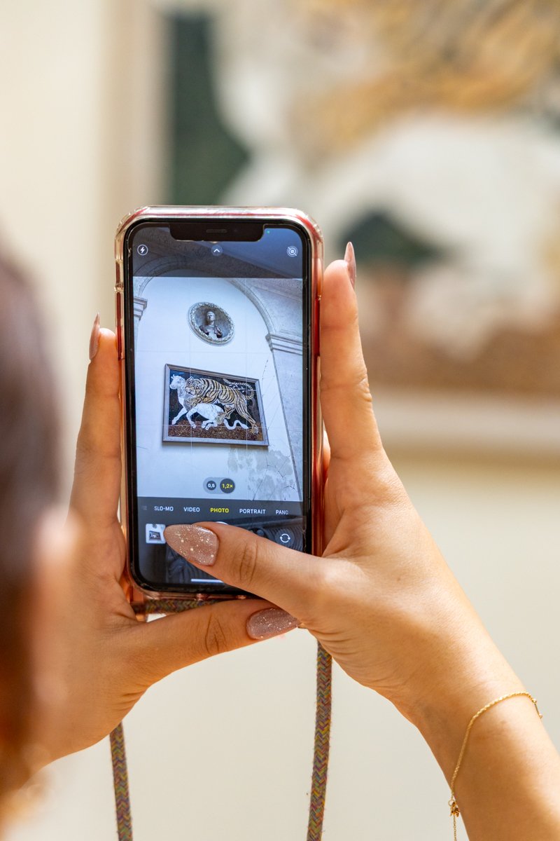 Prise en photo d'un tableau