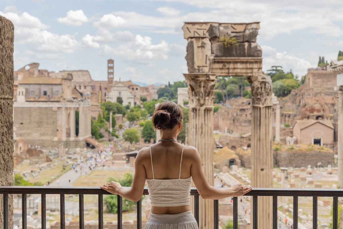 Panorama sur le Forum Romain