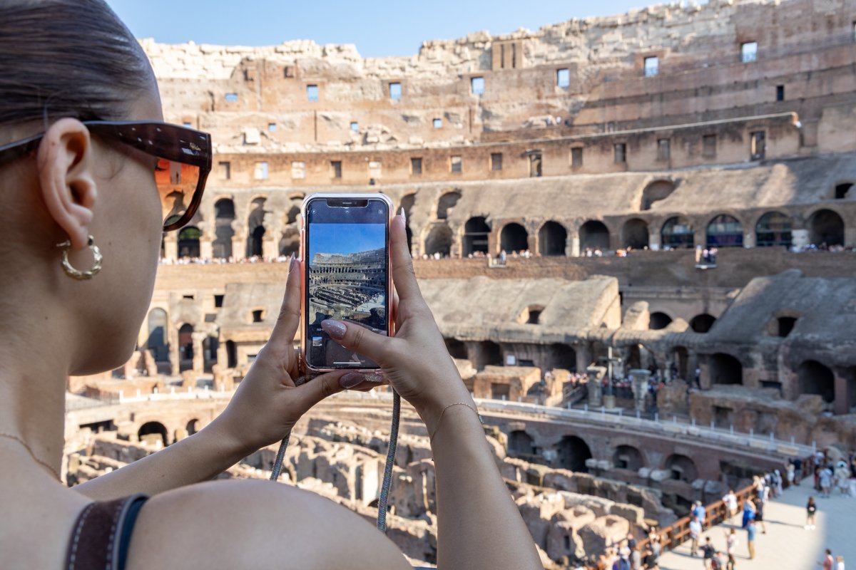 Photo de l'arène centrale