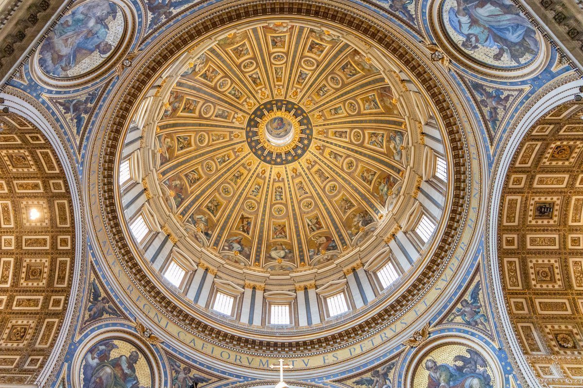 Les piliers de la coupole