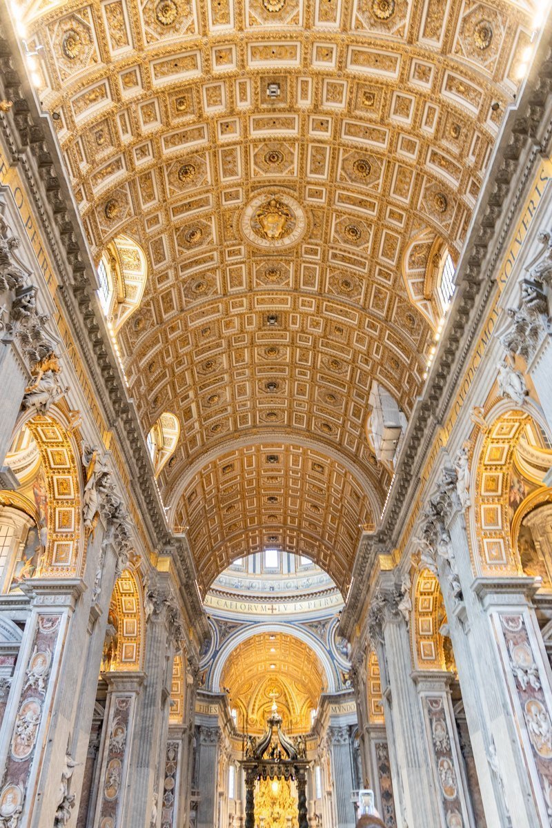 Plafond de la Nef Centrale