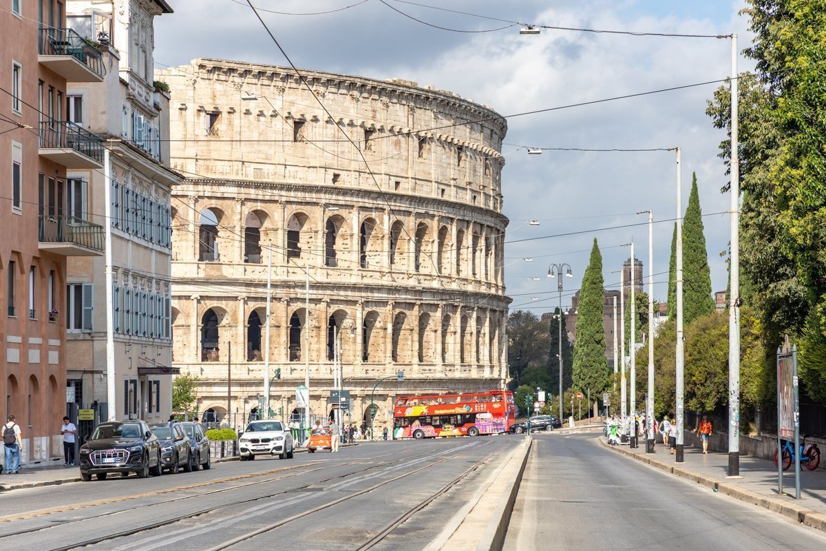 Colisée depuis la Via Labicana