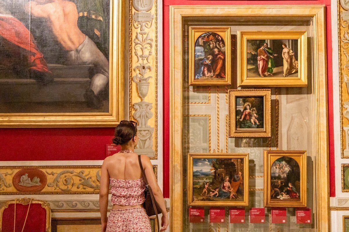 Tableaux dans la Pinacothèque