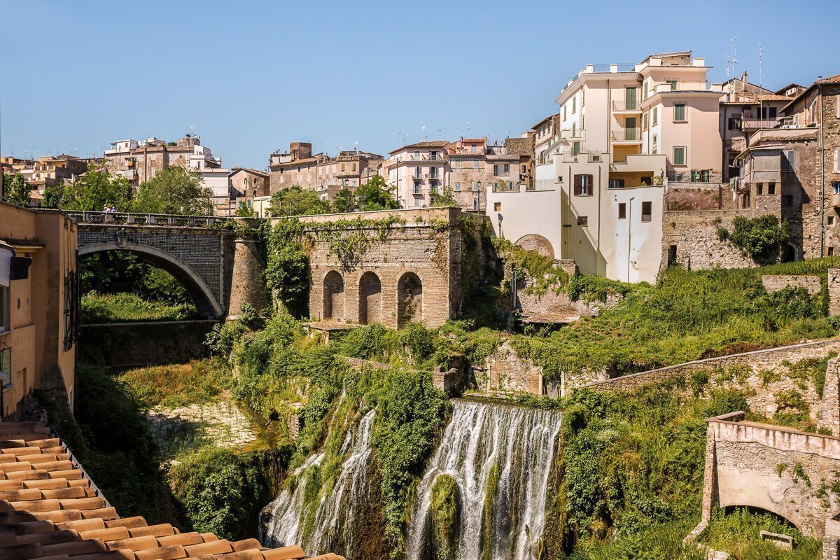 Villa Gregoriana à Tivoli