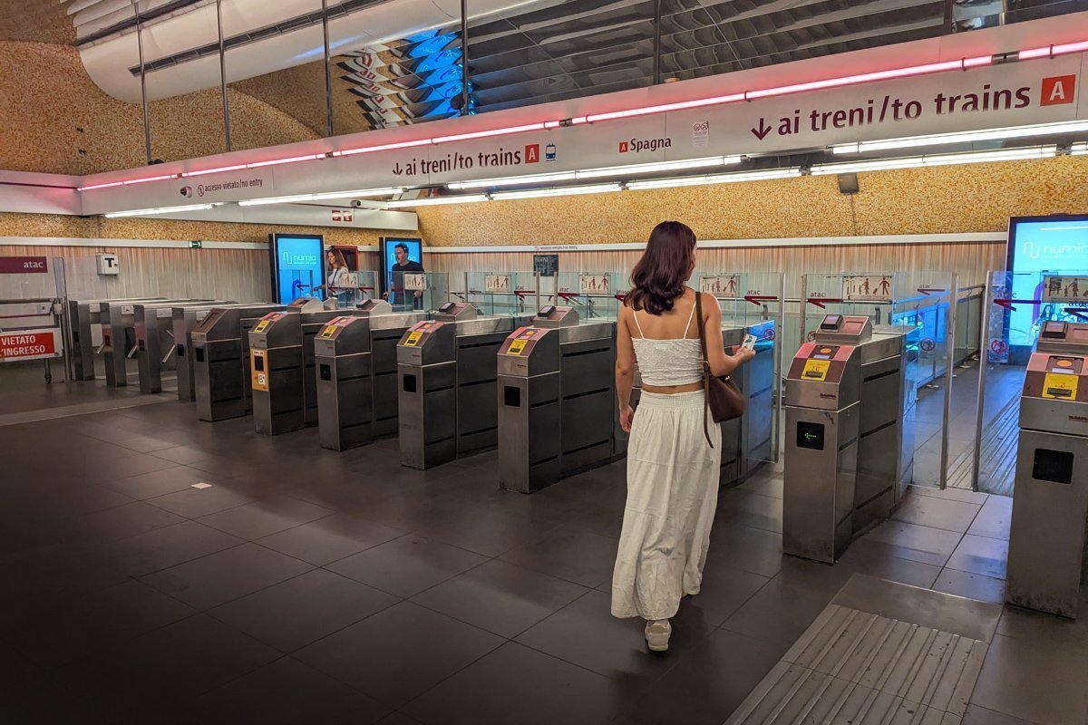 Accès au métro
