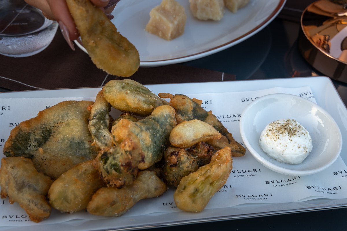 Apéritif sur le rooftop Bulgari