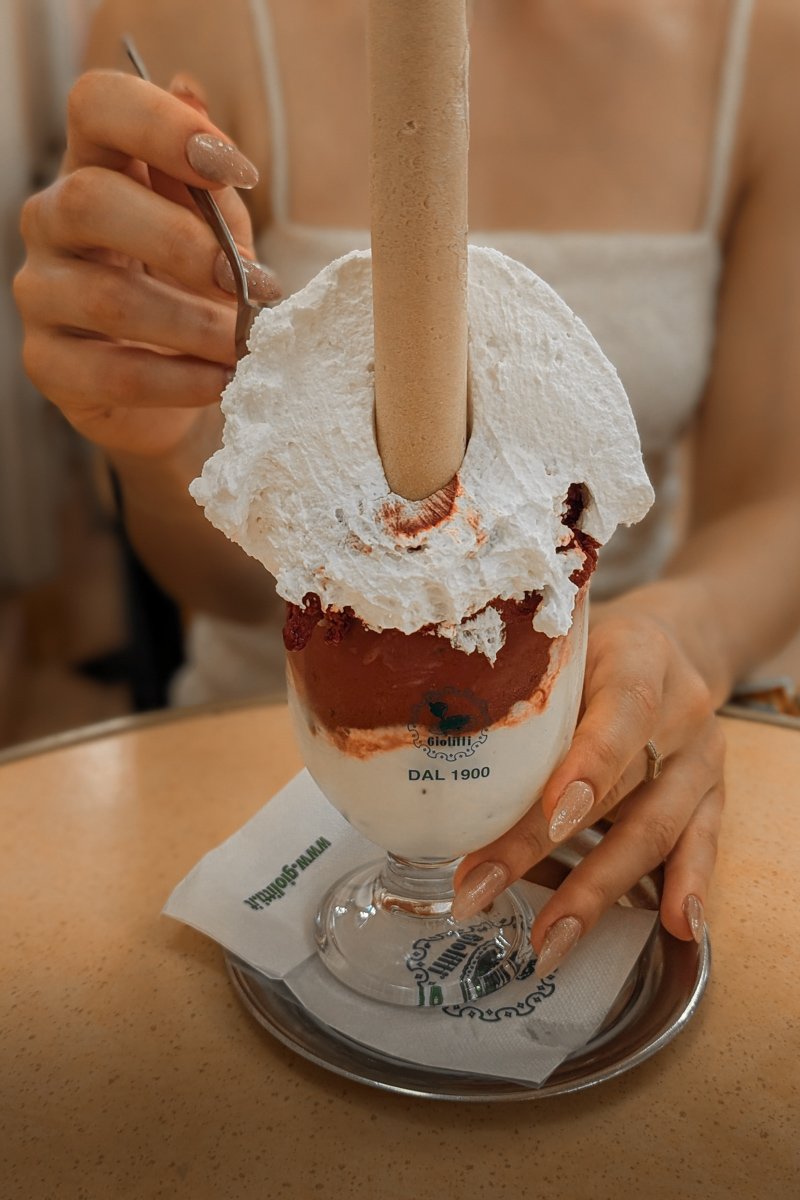 Manger une glace