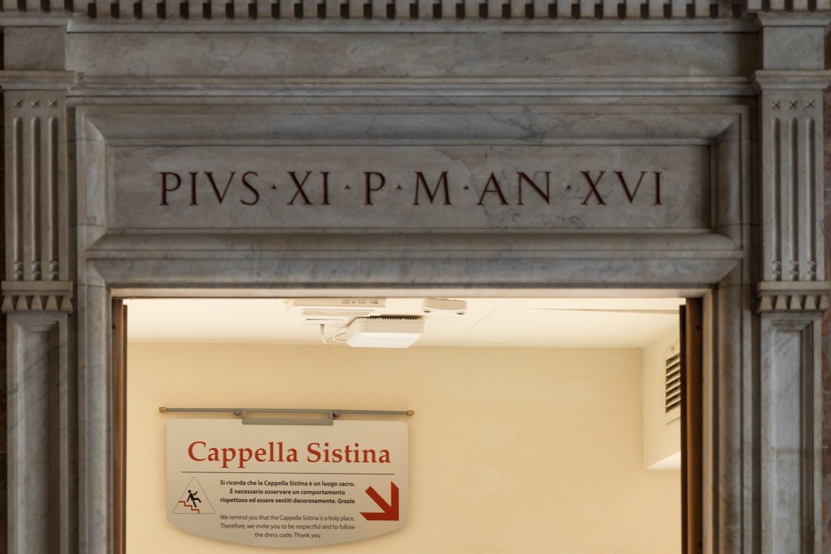 Indication Cappella Sistina