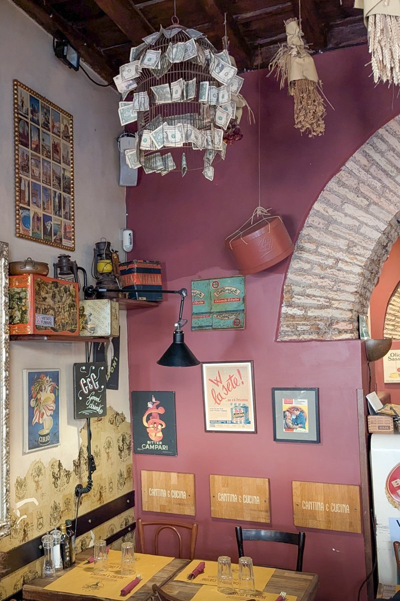 Intérieur de restaurant