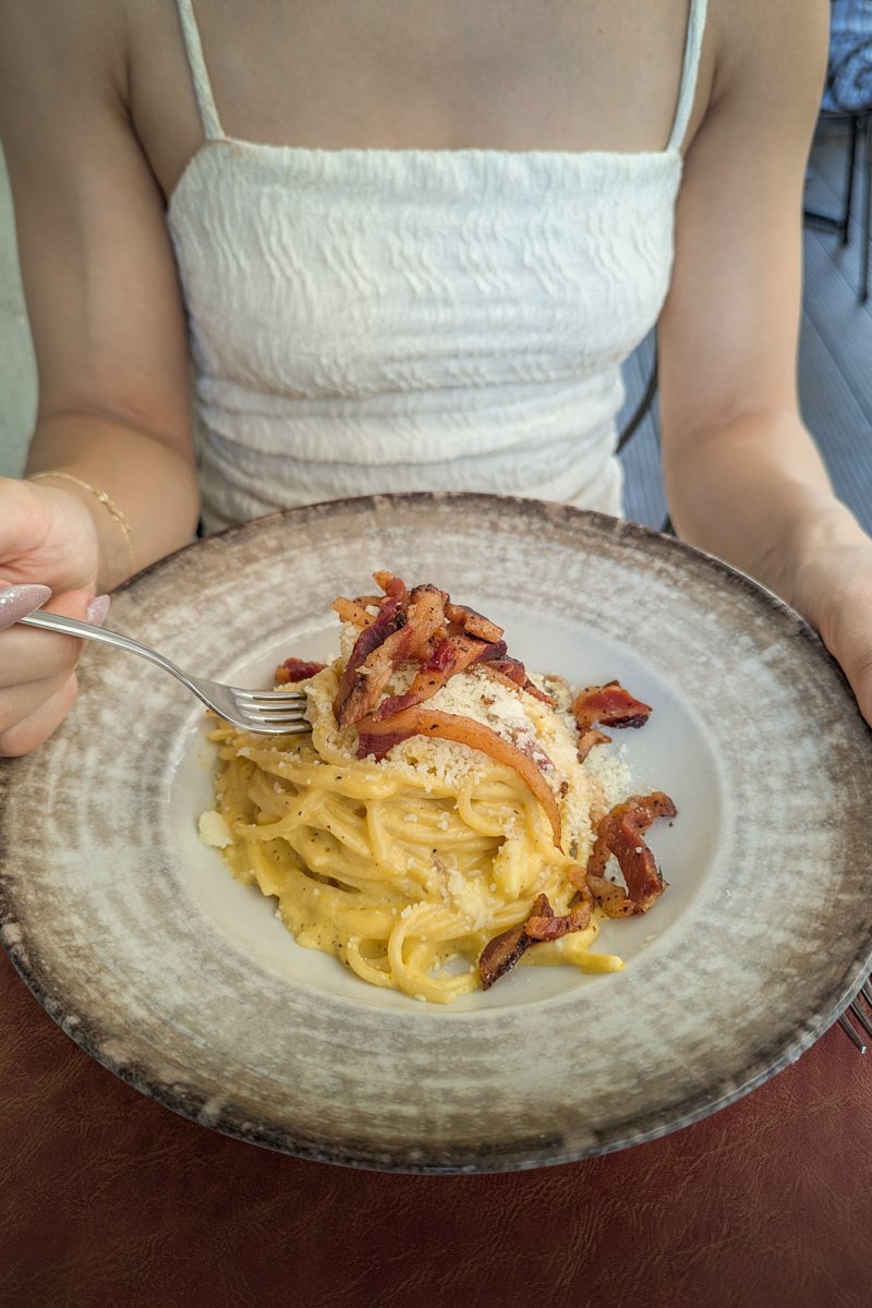 Pâtes à la carbonara