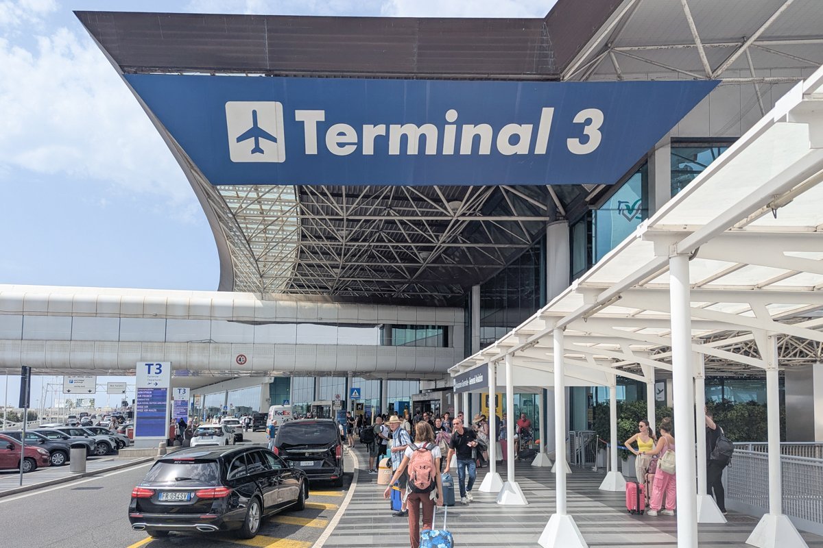 Terminal 3 de l'aéroport de Rome