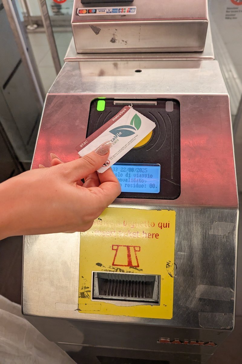 Validation du ticket