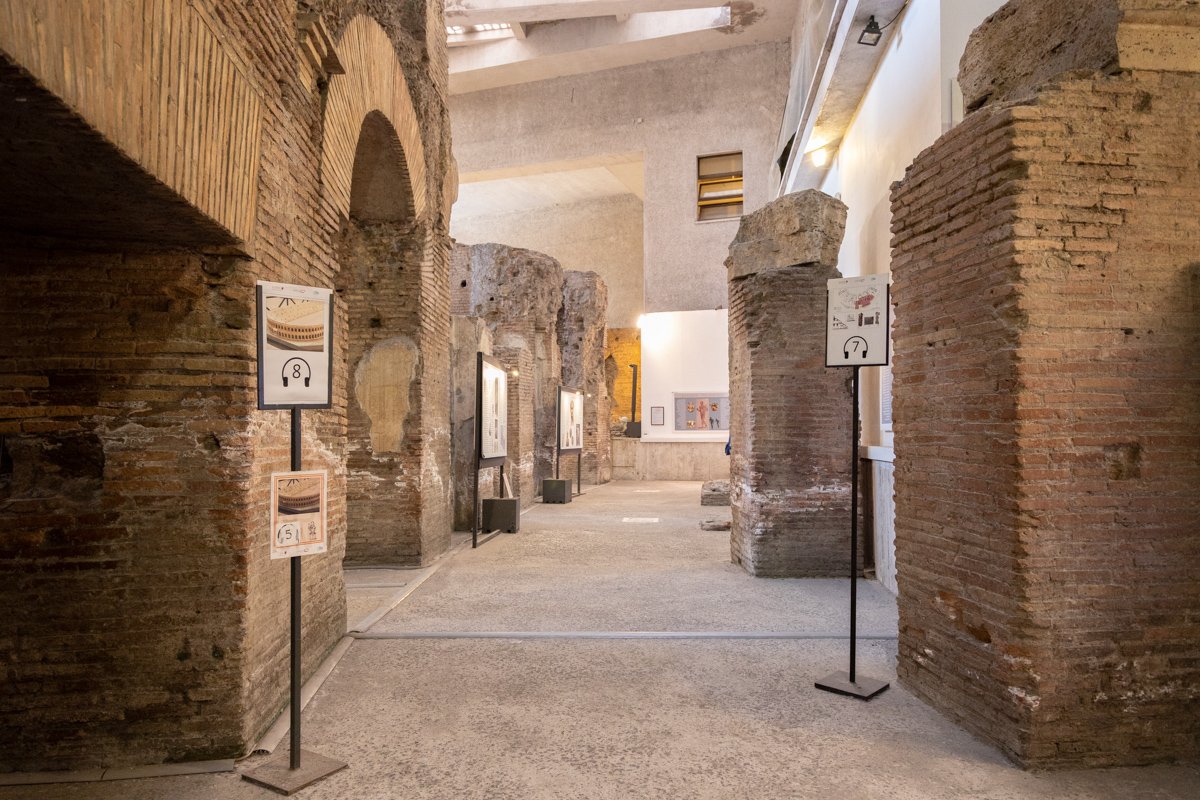 Vestiges du stade Domitien