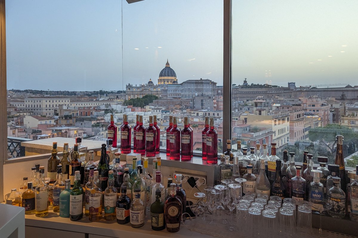Vue depuis le bar