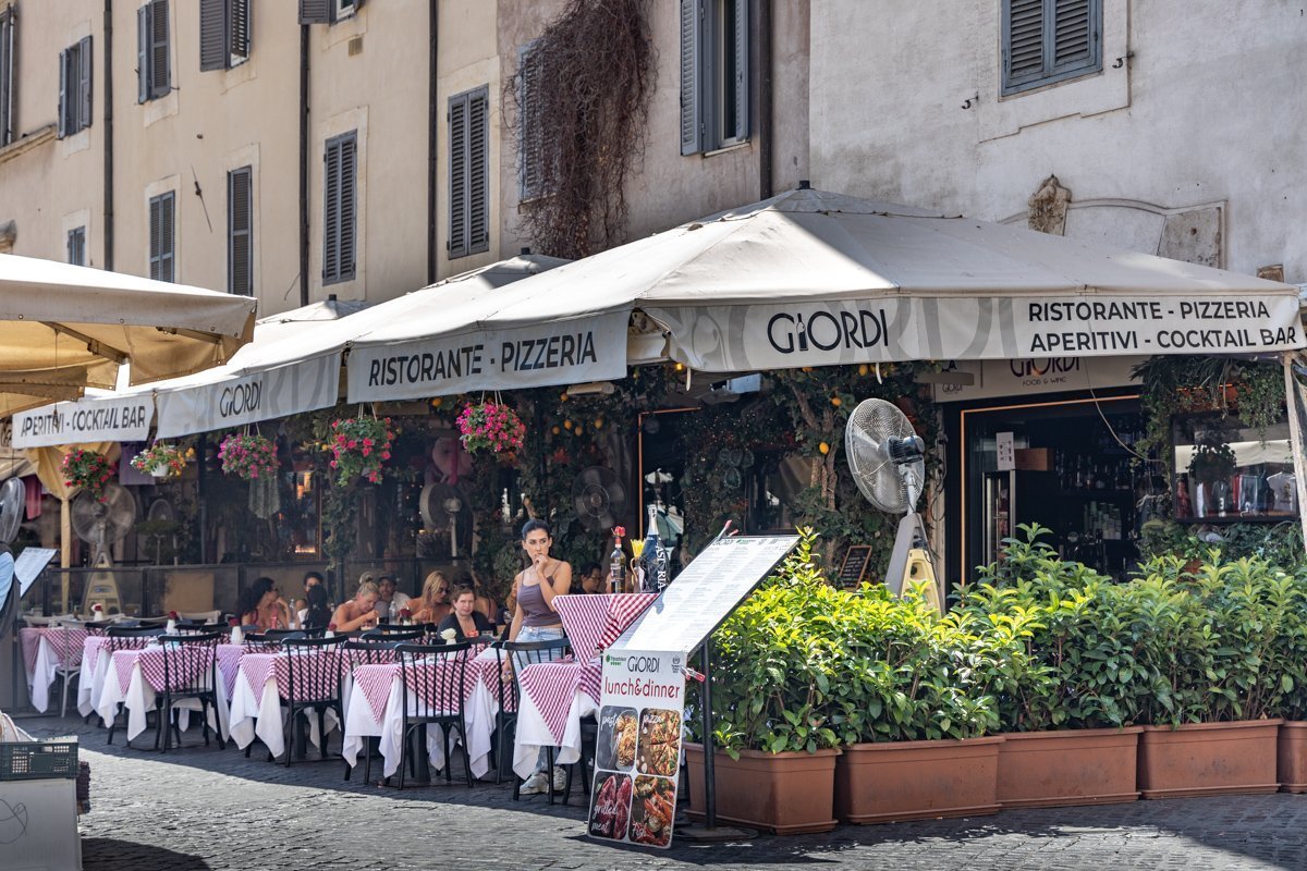Terrasse d'un restaurant