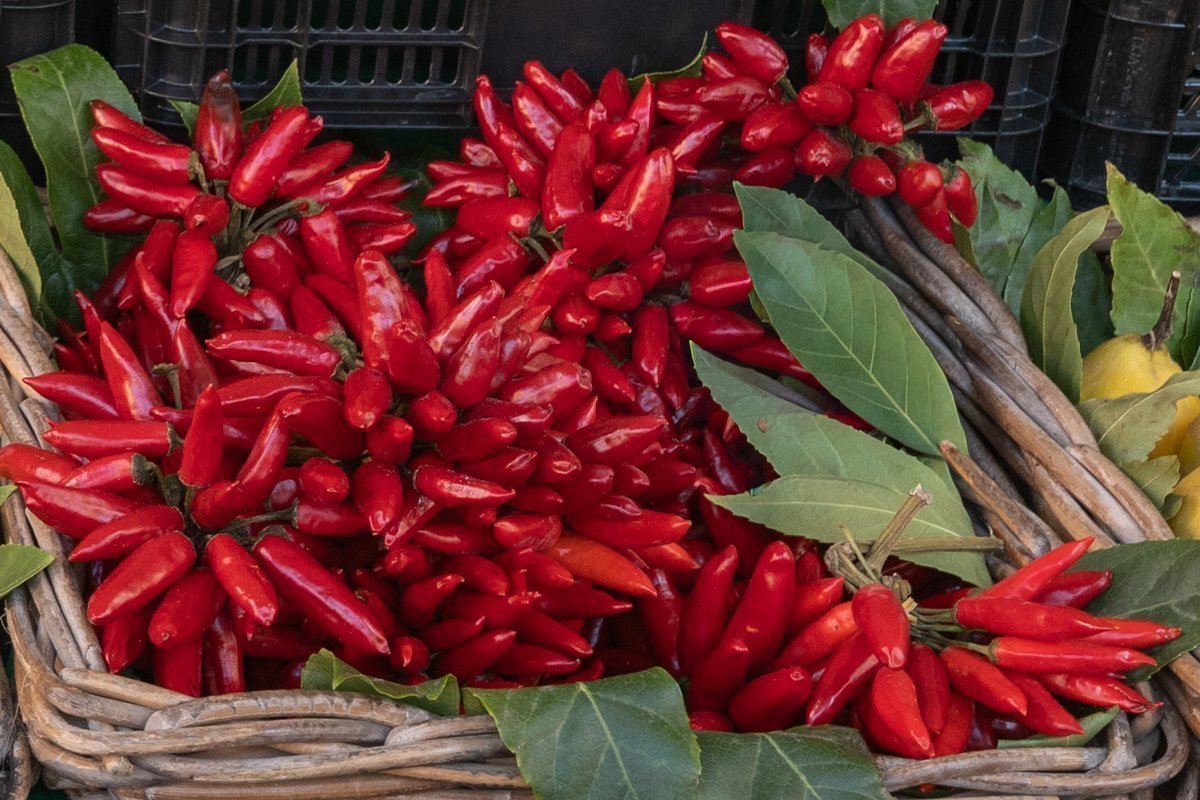 piment vente marché