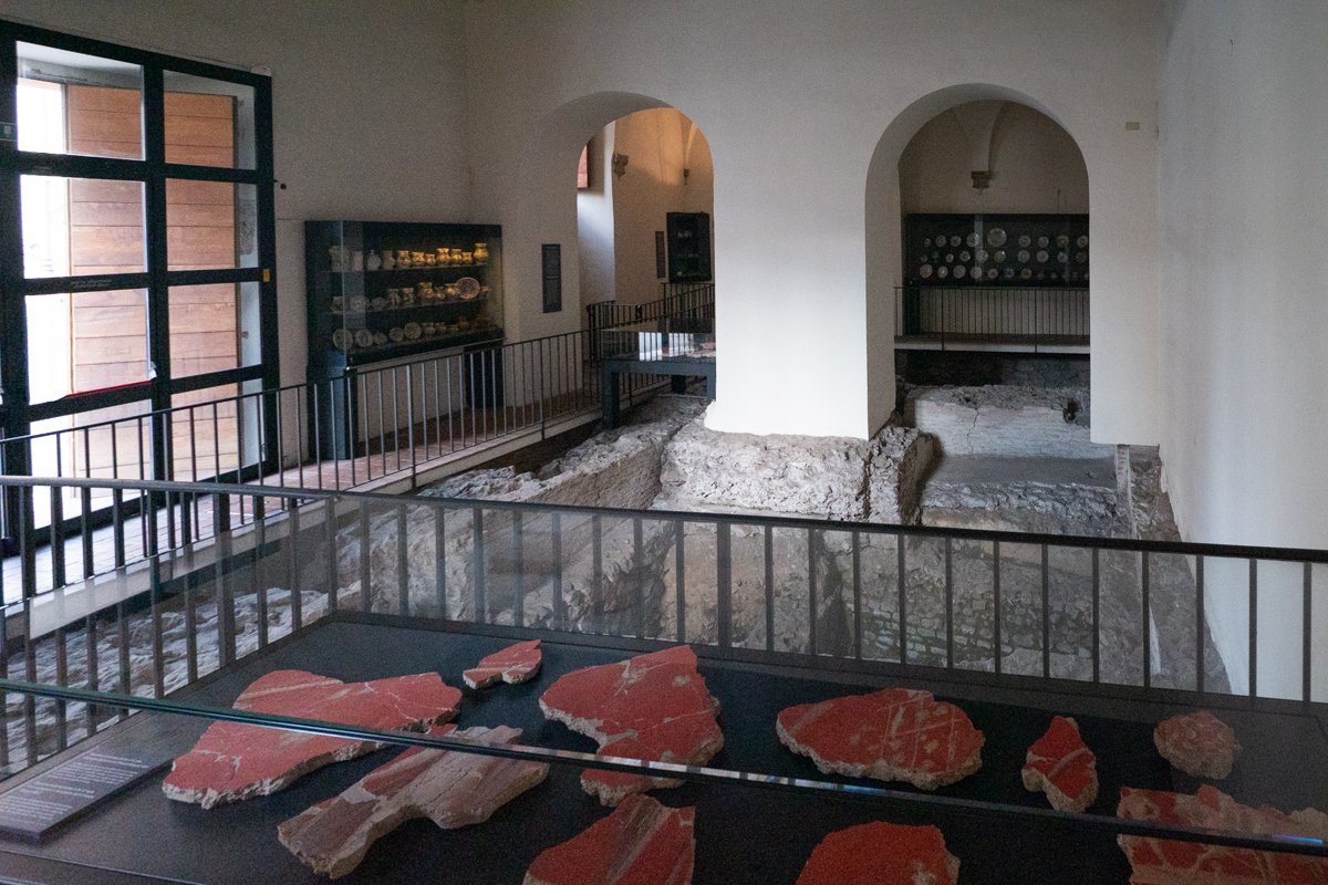 zone archéologique sous sol