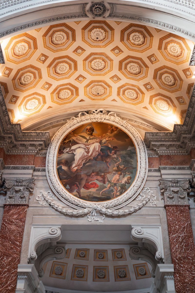 décoration du plafond