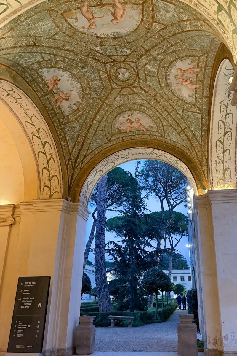 détails mural et plafond