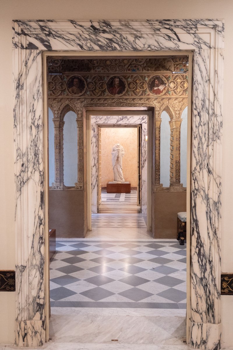 enfilade de portes