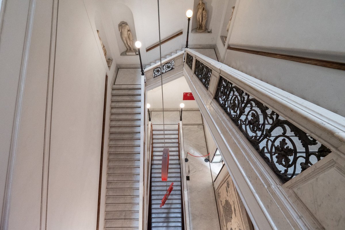 escaliers entre les étages