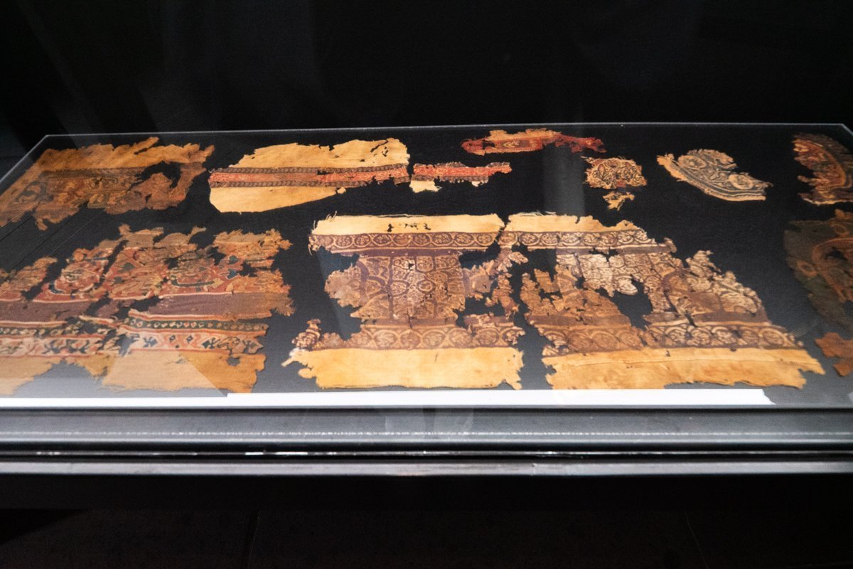 exposition de reste de tissu