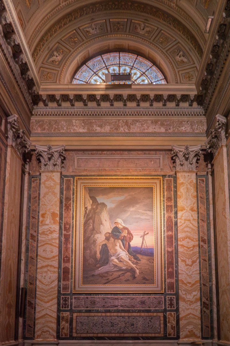 peinture mort d'un homme