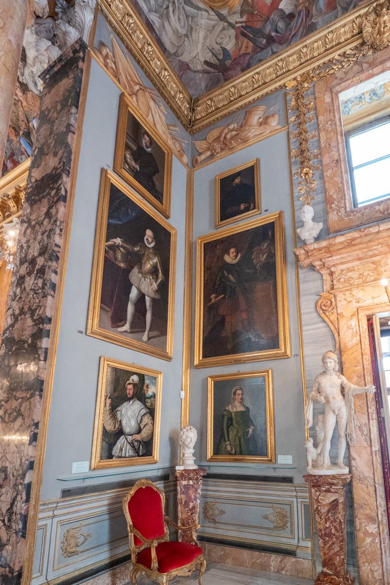 portraits de la famille