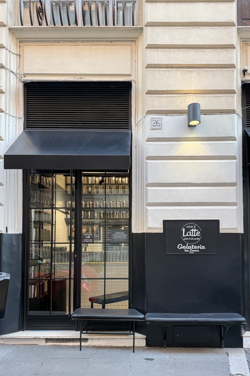 devanture come il latte