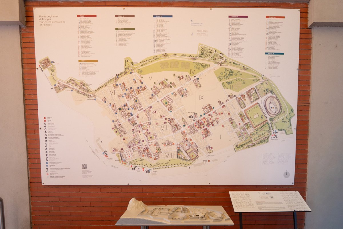 plan de pompei