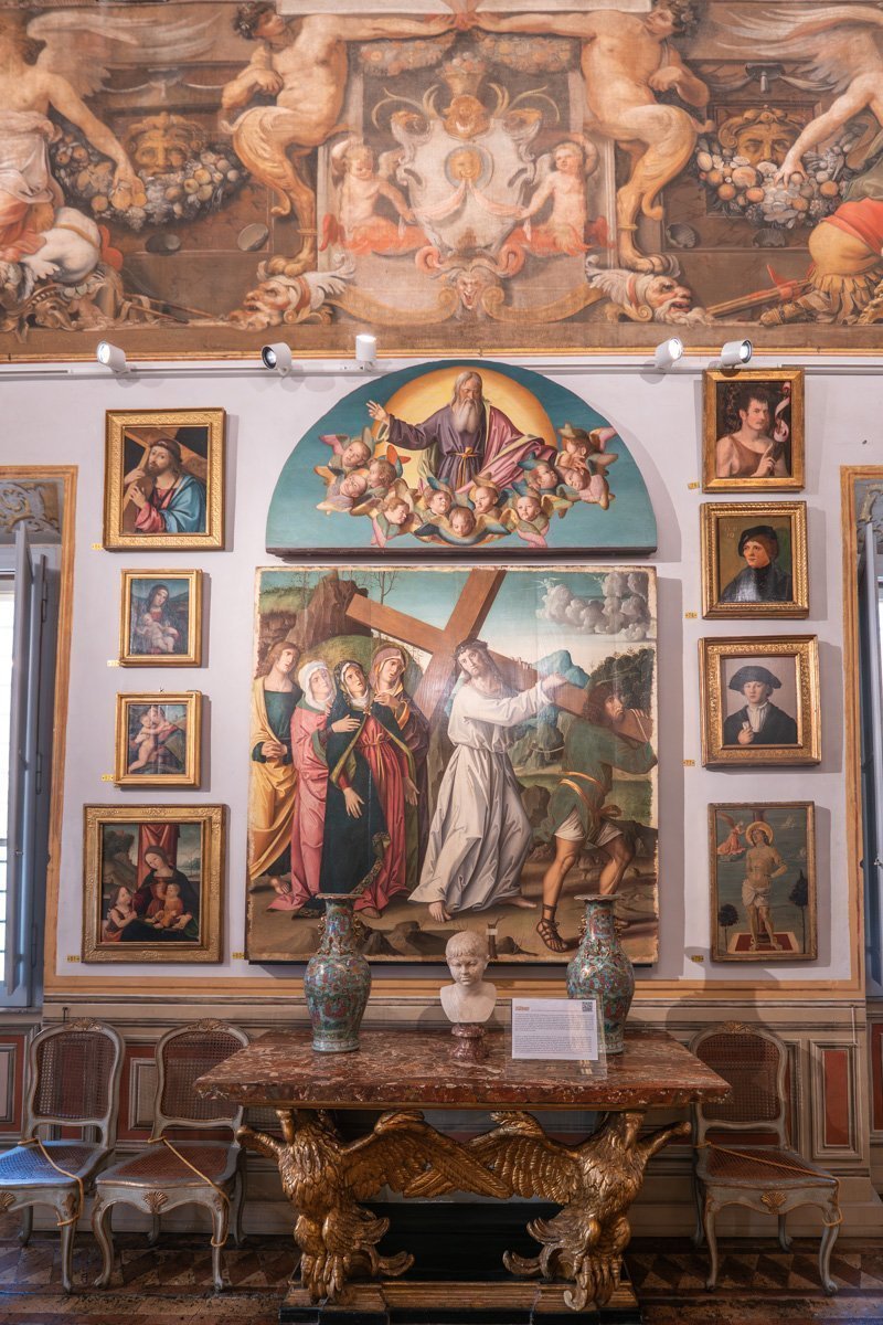 salle d'introduction tableaux