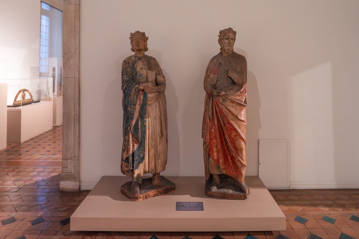 scultures roi et reine