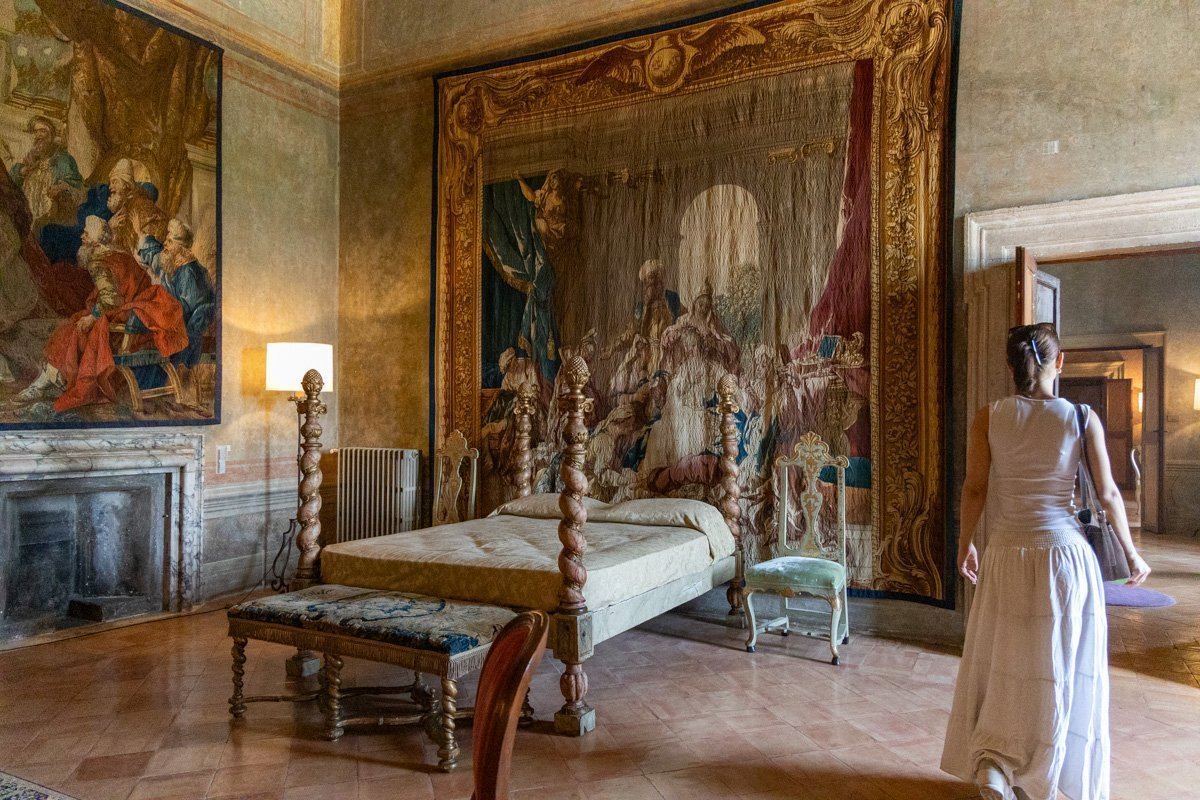 une chambre de la résidence