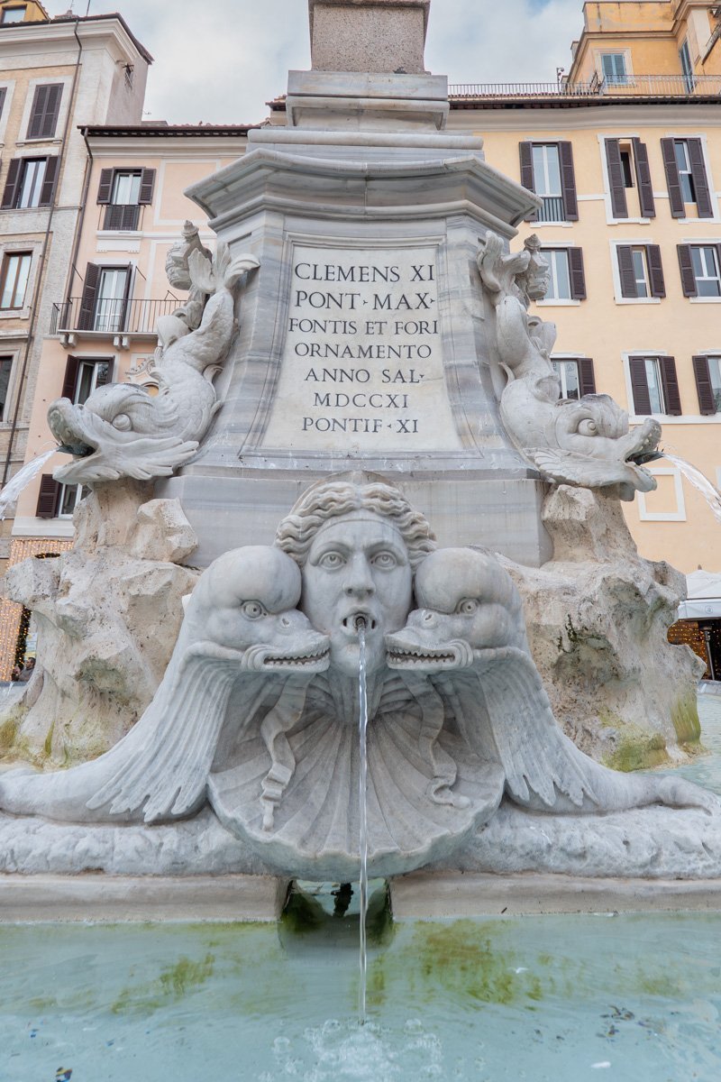 zoom sur la fontaine