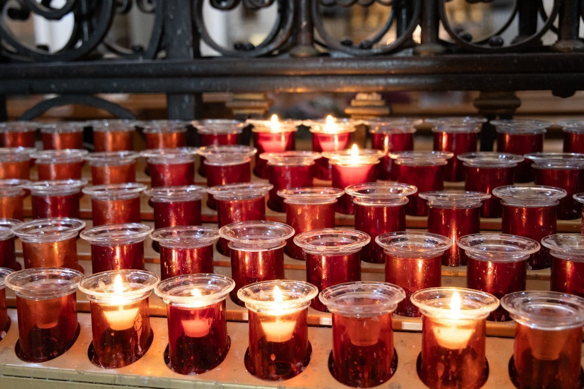 bougies rouge