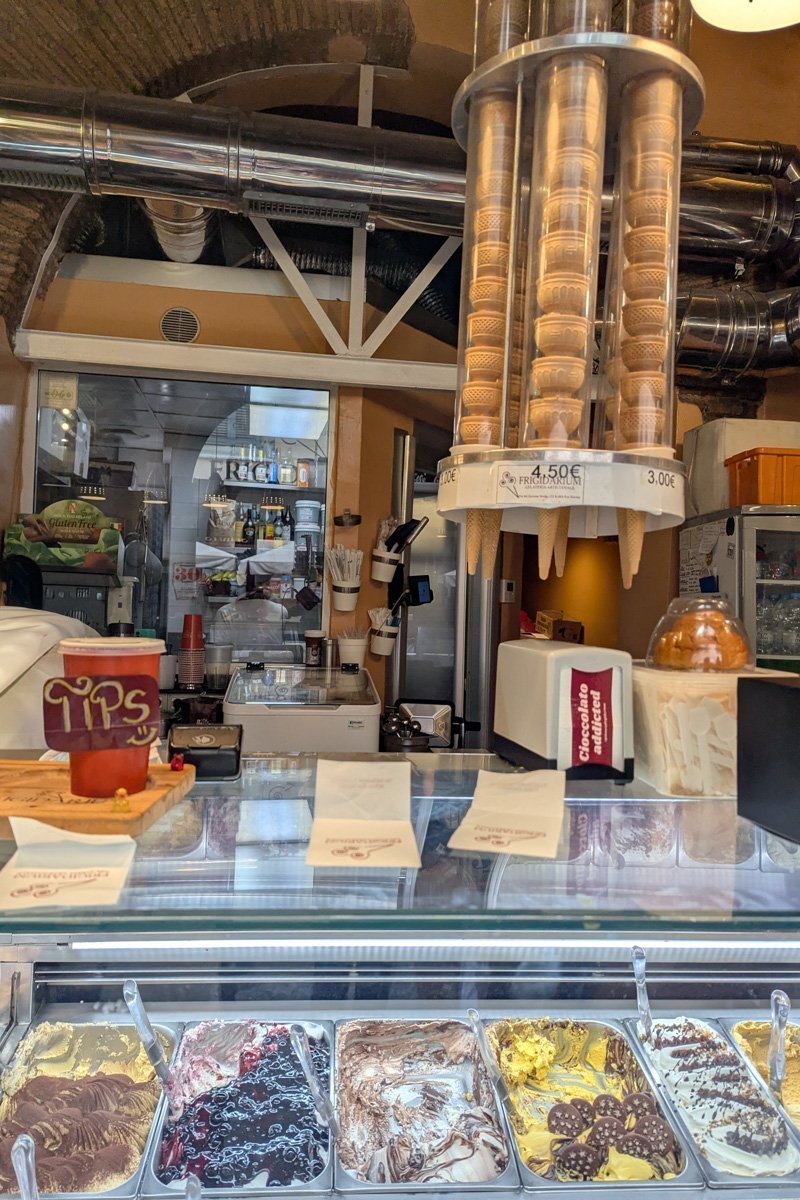 intérieur frigidarium