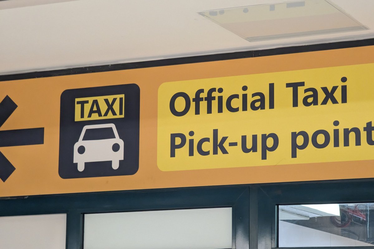pancarte taxi