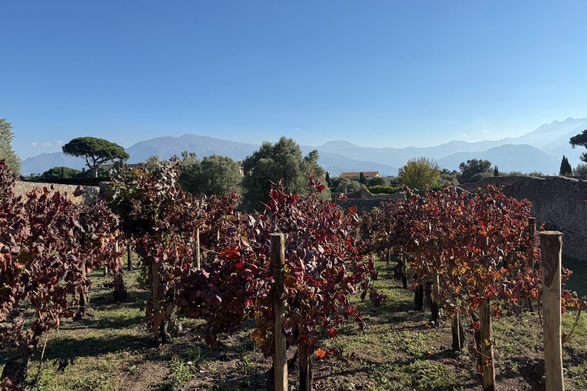 paysage autour de pompéi