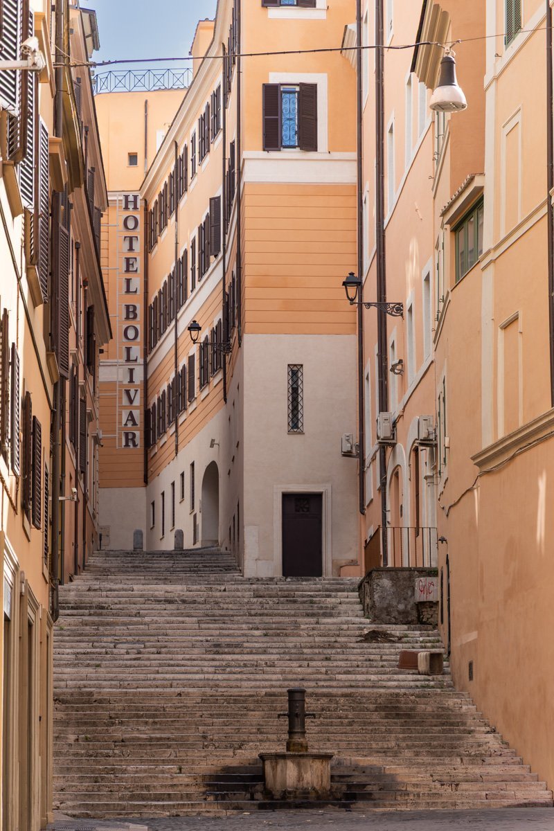 petite ruelle en escalier