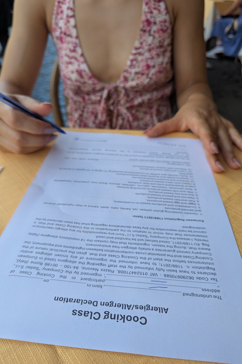 remplir la fiche de participation