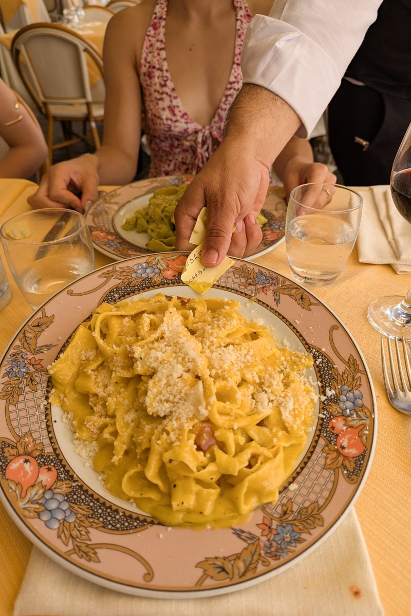 service des assiettes