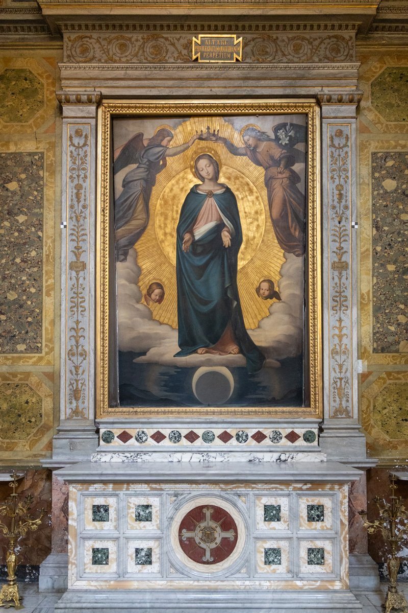 tableau de la vierge marie