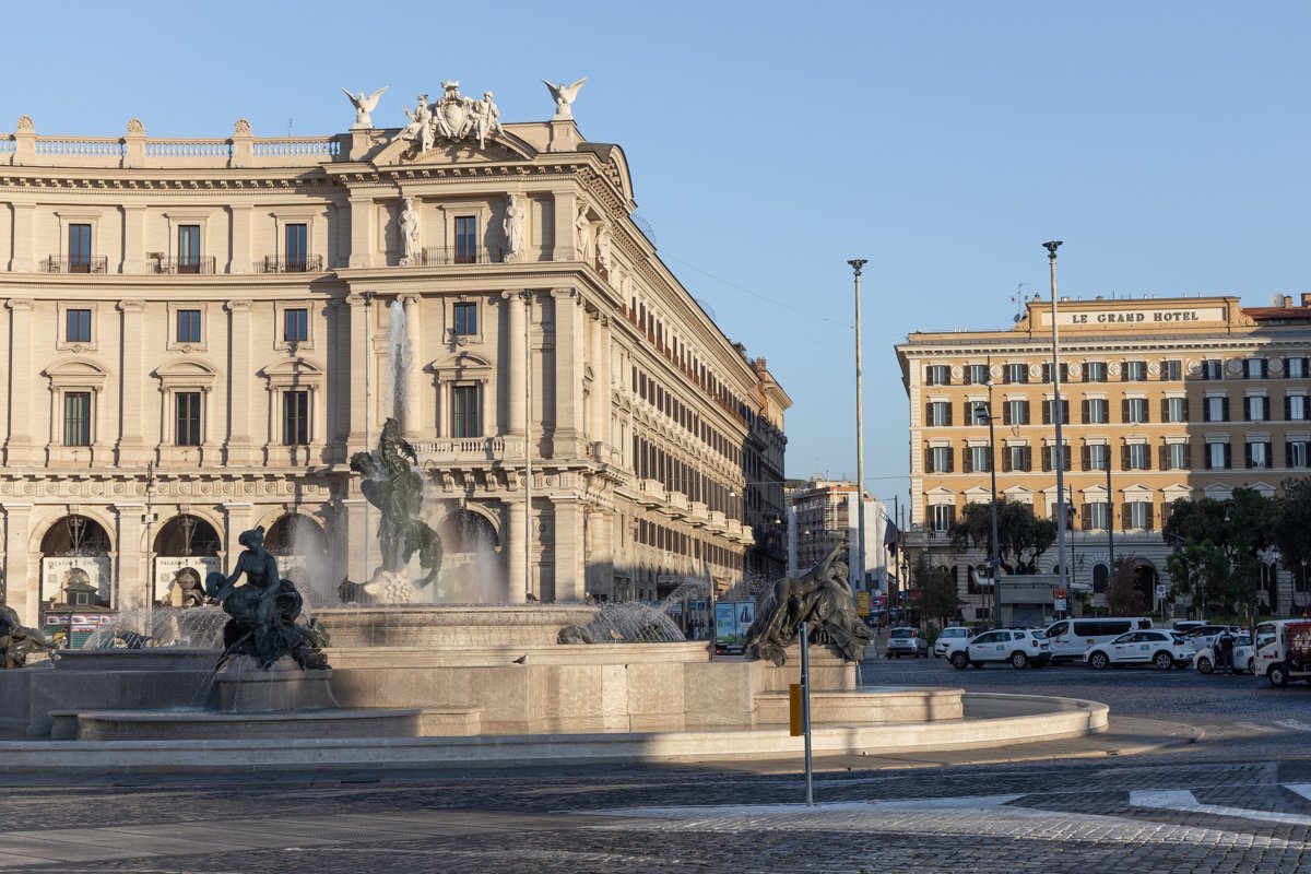 Place de la République à Rome