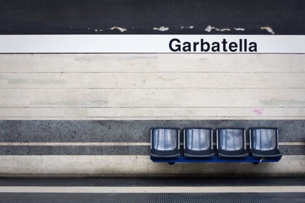 Station de métro Garbatella à Rome