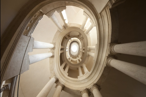Escalier de Borromini au Palais Barberini